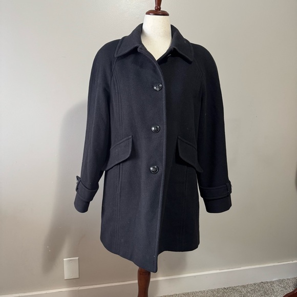 London Fog Jackets & Blazers - Women's Black Coat